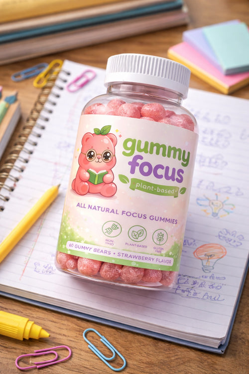 Gummy Focus™ — Strawberry Calm Focus Gummies